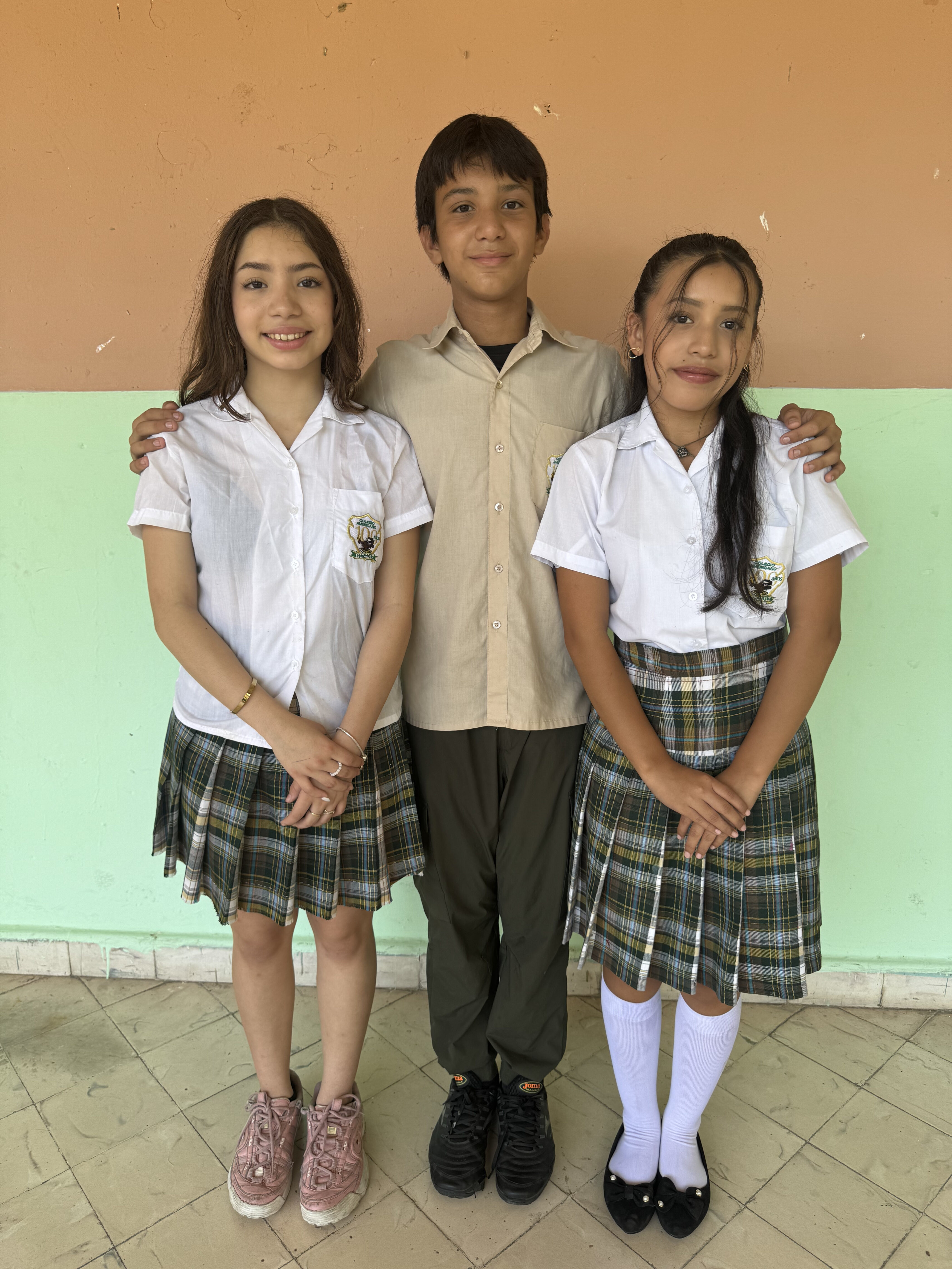 Alumnos de escuela secundaria colegio americano de mérida