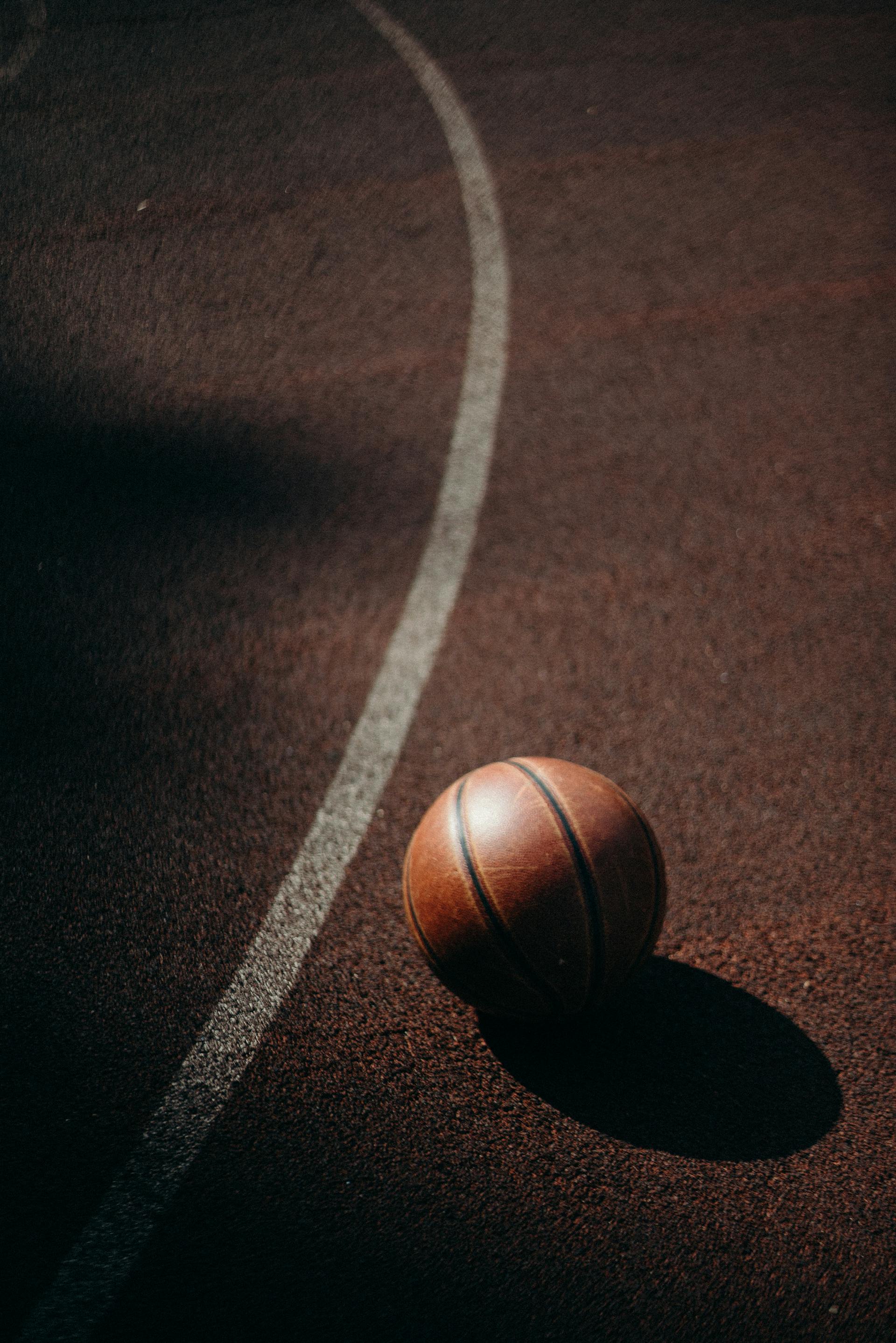 Pelota de basquetbol en colegio americano de Mérida